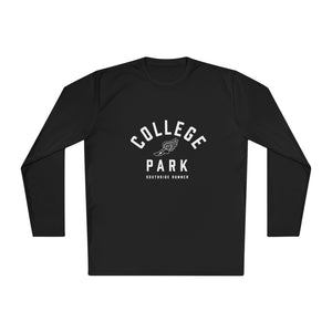College Park Unisex Lightweight Long Sleeve Tee - Comfortable, Casual Wear for Every Occasion