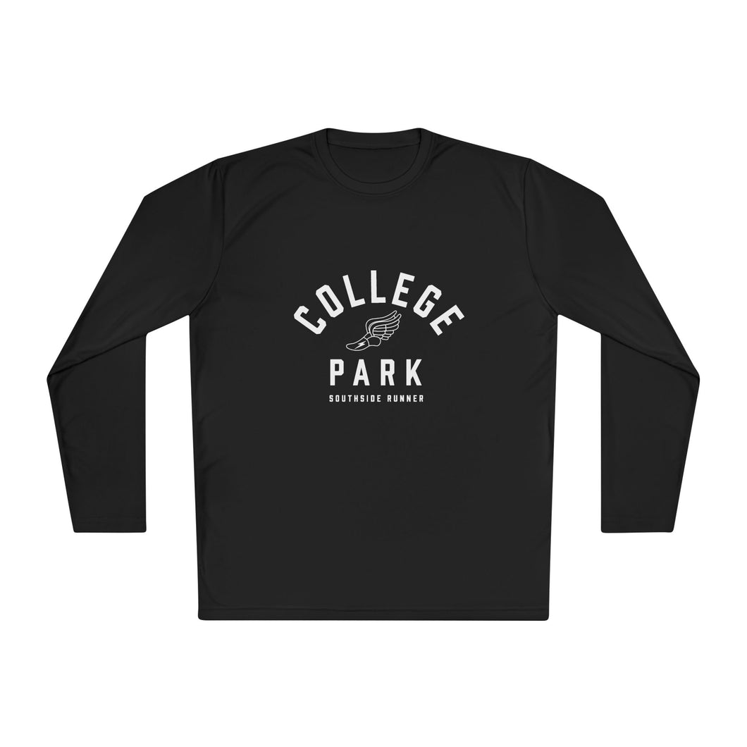 College Park Unisex Lightweight Long Sleeve Tee - Comfortable, Casual Wear for Every Occasion