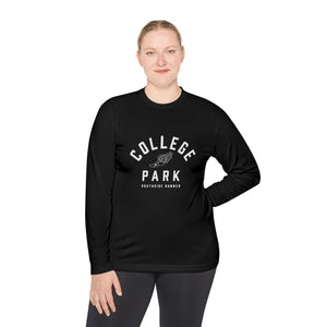 College Park Unisex Lightweight Long Sleeve Tee - Comfortable, Casual Wear for Every Occasion