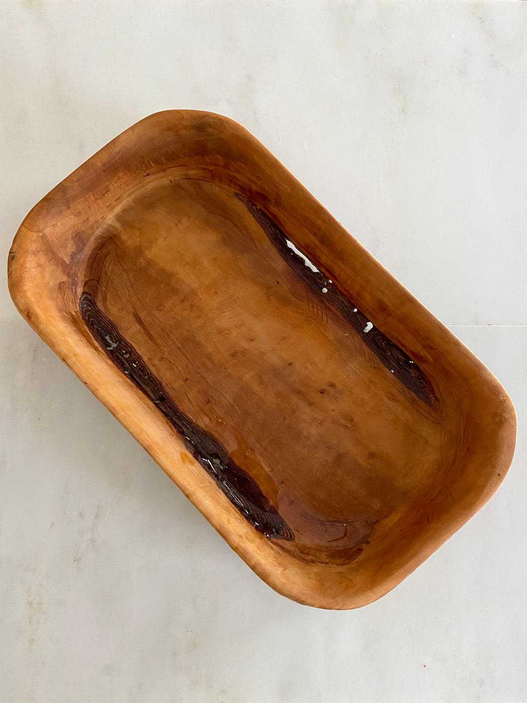 12.  Sweet Gum Hand carved Bowl